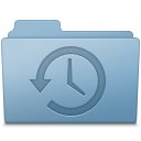 Backup Folder Blue Icon 128x128 png
